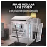 GABINETE CORSAIR FRAME 4000D RS ARGB MID TOWER 3FAN WHITE CC-9011297-WW