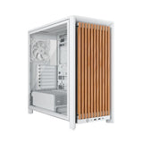 GABINETE CORSAIR FRAME 4000D WOOD RS MID TOWER WHITE/OAK CC-9011341-WW
