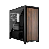 GABINETE CORSAIR FRAME 4000D WOOD RS MID TOWER BLACK/WALNUT CC-9011340-WW