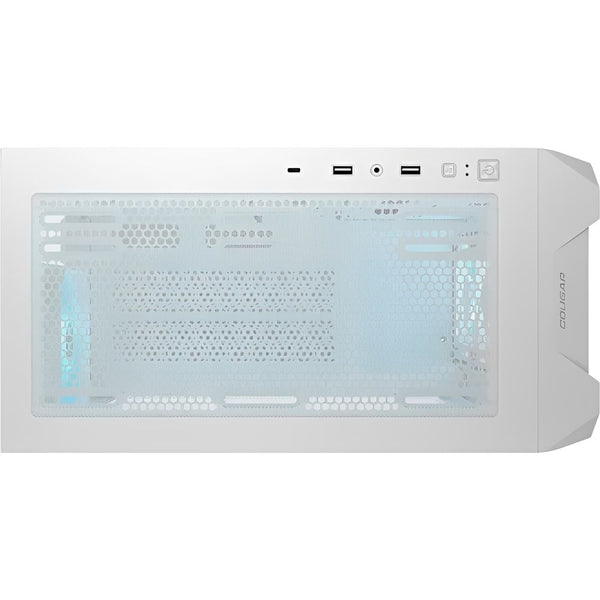 GABINETE COUGAR MX600 MINI V2 PRO ARGB 4FAN WHITE