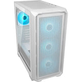 GABINETE COUGAR MX600 MINI V2 PRO ARGB 4FAN WHITE
