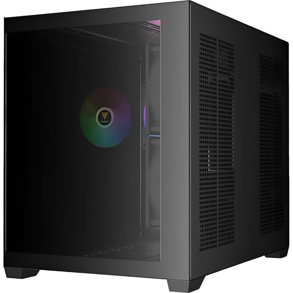 GABINETE GAMDIAS AURA GC10M V2 ARGB /MICRO TOWER/BLACK/3FAN ARGB 1GTA.BR