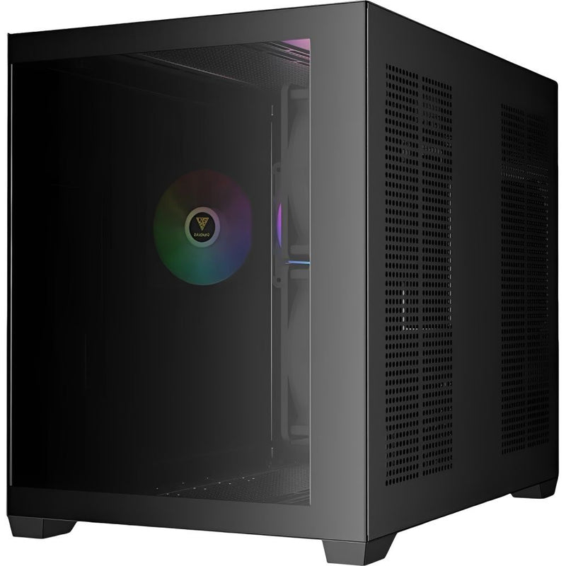 GABINETE GAMDIAS AURA GC10M V2 ARGB /MICRO TOWER/BLACK/3FAN ARGB 1GTA.BR
