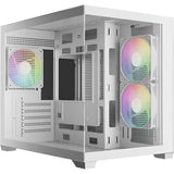 GABINETE GAMDIAS AURA GC10M V2 ARGB /MICRO TOWER/WHITE/3FAN ARGB 1GTA.BR