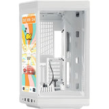 GABINETE HYTE Y70 TOUCH INFINITE PANTALLA TACTIL 2.5K LCD/ATX/MID TOWER/(SNOW WHITE