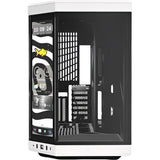 GABINETE HYTE Y70 TOUCH INFINITE PANTALLA TACTIL 2.5K LCD/ATX/MID TOWER/WHITE/BLACK(PANDA)