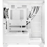 GABINETE MTEK GAMER MCG-DH80-W VIDRIO TEMP/ARGB WHITE