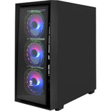GABINETE SATELLITE GAMER K51 8 FAN E-ATX BLACK