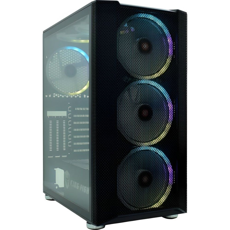 GABINETE SATELLITE GAMER K880 6 FAN 14CM E-ATX BLACK