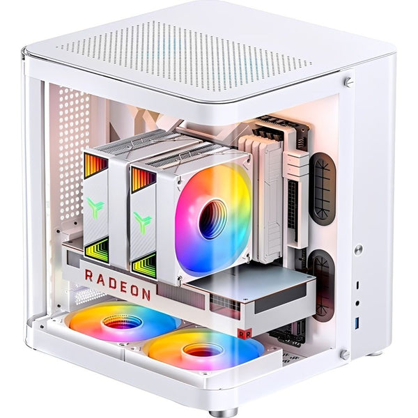 GABINETE JONSBO TK-1 ITX/M-ATX WHITE