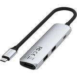 HUB USB-C 4-IN-1 SATECHI MULTI ST-P4SS USB-C/2 USB-A 3.2/HDMI 4K SILVER 131294