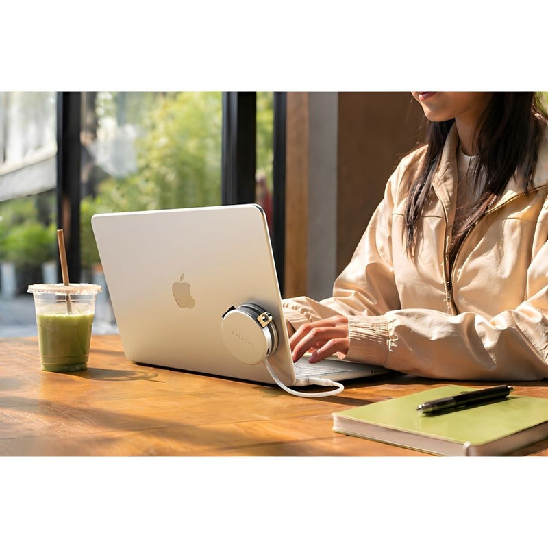 HUB ONTHEGO 5-IN-1 SATECHI ST-POTG5S 2USB-C/USB-A/HDMI 4K//ETHERNET RJ-45 SILVER