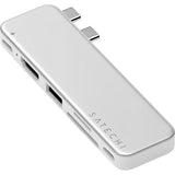 HUB USB-C 6-IN-1 SATECHI ST-HUSNS USB-C/2USB-A/HDMI 4K/SD/MICRO SD SILVER