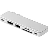HUB USB-C 6-IN-1 SATECHI ST-HUSNS USB-C/2USB-A/HDMI 4K/SD/MICRO SD SILVER