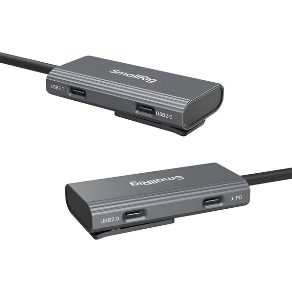 HUB USB-C SMALLRIG 4EN1 PD100W (AUDIO X2) - 4598