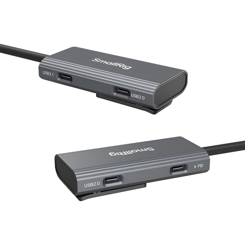 HUB USB-C SMALLRIG 4EN1 PD100W (AUDIO X2) - 4598