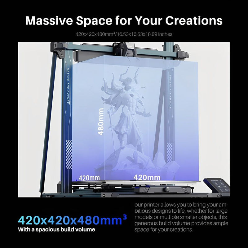 IMPRESORA 3D ELEGOO NEPTUNE 4 MAX FDM 500MM/S (EU) 145210