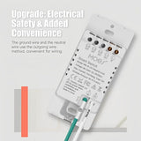 INTERRUPTOR SMART MOES ZIGBEE ZS-B-US2-N-WH-MS US/LIVE+NEUTRAL/ALEXA/GOOGLE/WHITE