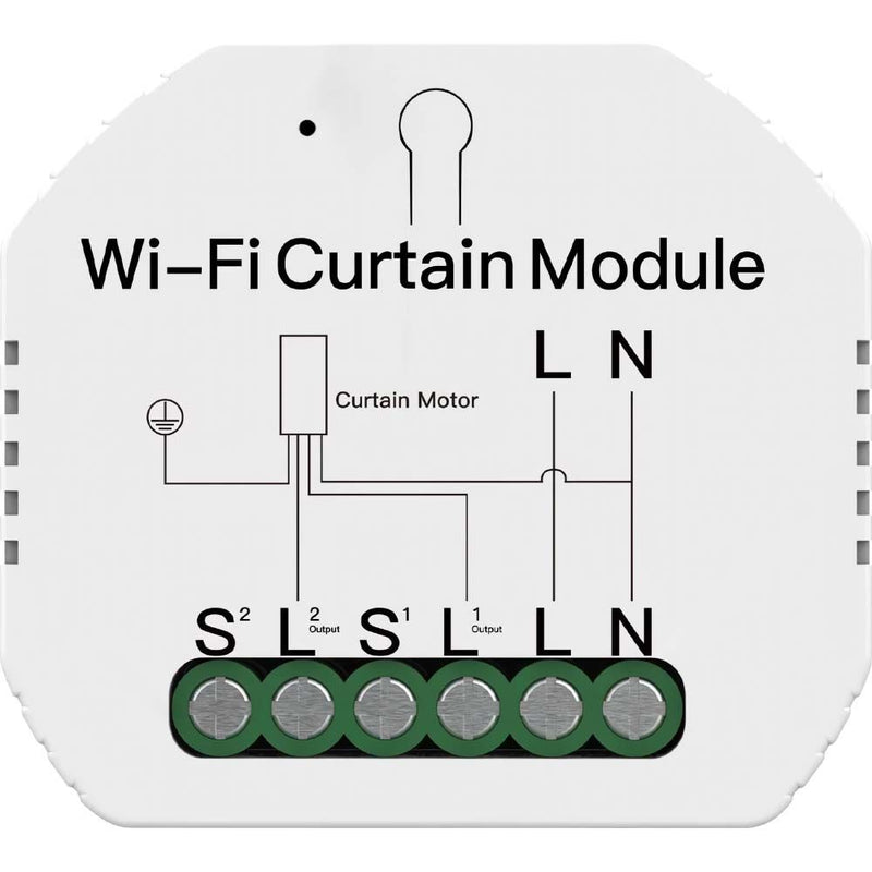 INTERRUPTOR SMART MOES P/CORTINA MS-108 /WIFI/ALEXA/GOOGLE