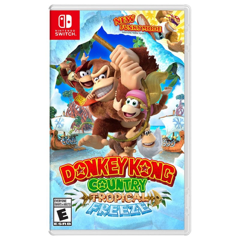 VJ J NINTENDO SWITCH DONKEY KONG COUNTRY TROPICAL FREEZE.
