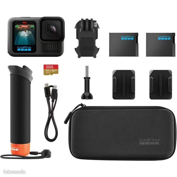 GOPRO FILM. HERO13 CHDRB-131-RW BUNDLE BLACK