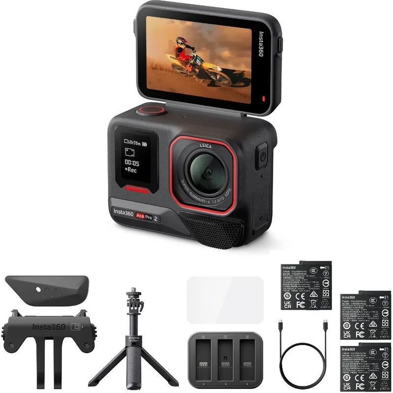 INSTA360 ACEPRO 2 CREATOR COMBO - 3 BAT+1 TRIPODE+1 CARG. 142196