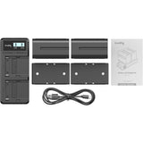 SMALLRIG KIT BATERIA NP-F970 Y CARGADOR 3823 (2 BATERIAS/CARGADOR DOBLE) 105101