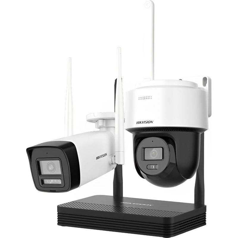 KIT CCTV HIKVISION NKS422W03H NVS MICROSD 2 CAM (1BULLET/1MINI PT) IP WIFI 2WAY/MIC