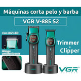 CORTA PELO VGR V-885S2 RECARGABLE GREEN 153034