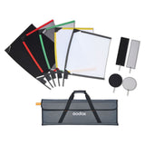 KIT DE BANDERAS GODOX SCRIM FLAG 45 X 60 CM