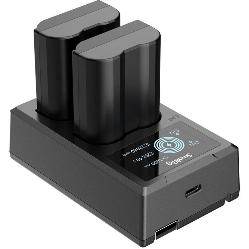 SMALLRIG KIT BATERIA EN-EL15 Y CARGADOR P/NIKON (2 BAT/CARG. DOBLE) 3820B 124559