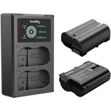 SMALLRIG KIT BATERIA EN-EL15 Y CARGADOR P/NIKON (2 BAT/CARG. DOBLE) 3820B 124559