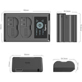 SMALLRIG KIT BATERIA EN-EL15 Y CARGADOR P/NIKON (2 BAT/CARG. DOBLE) 3820B 124559
