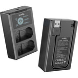 SMALLRIG KIT BATERIA EN-EL15 Y CARGADOR P/NIKON (2 BAT/CARG. DOBLE) 3820B 124559