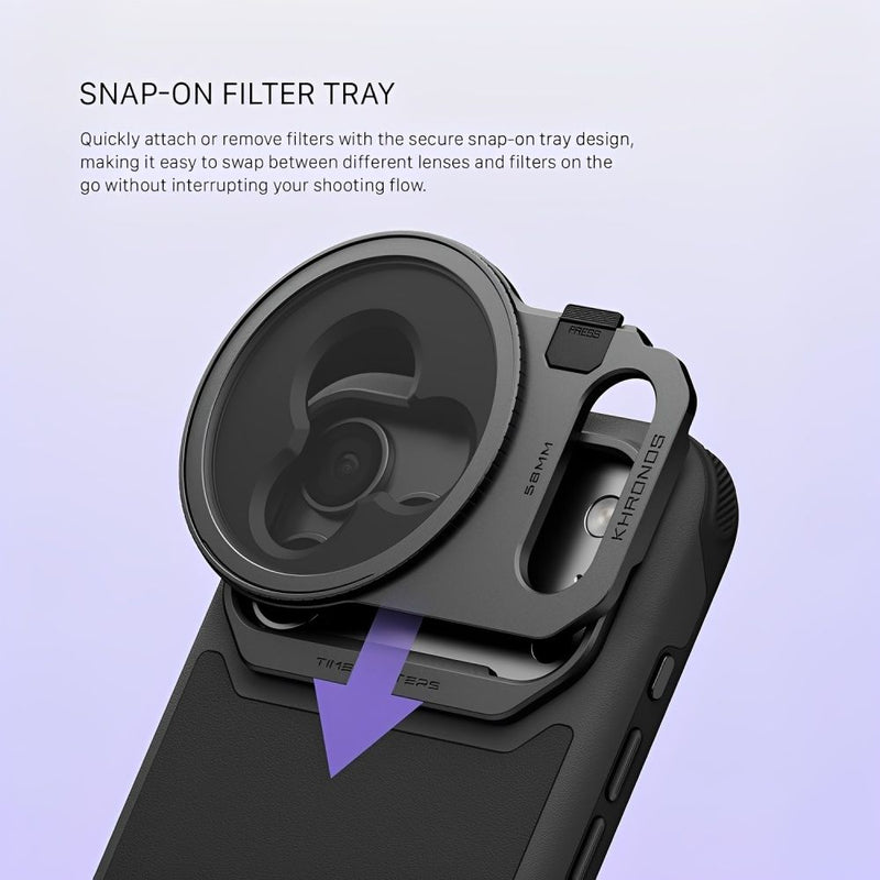 CASE TILTA KHRONOS LITE IPHONE 17 PRO MAX HANDHELD KIT BLACK - TKL-IP17-PMA-B 154866
