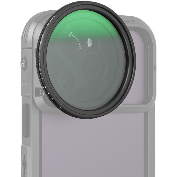 SMALLRIG FILTRO DE LENTE 52MM ND VARIABLE MAGNETICO ND2-ND32 + ADAP D/FILTRO M-MOUNT 4386B