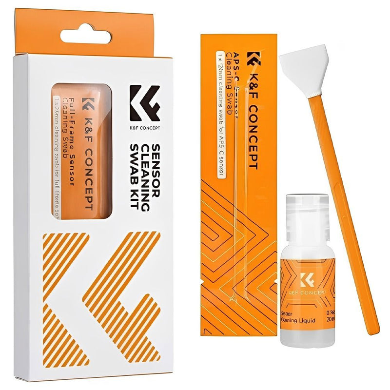 KIT DE LIMPIEZA K&F PARA SENSOR (FULL FRAME) DE CAMARA - SKU.1617