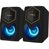 Teclado satélite USB GK-53 con ratón/almohadilla de ratón/auriculares/altavoz 125850