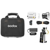 LED GODOX ML60II BI KIT + ADAP. BATERA NP-F970 - 70W 136122