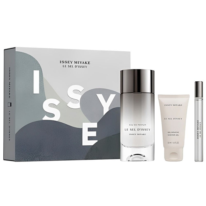 KIT PERFUME ISSEY MIYAKE LE SEL D'ISSEY EDP 100ML + MINI + SG 50ML - MASCULINO