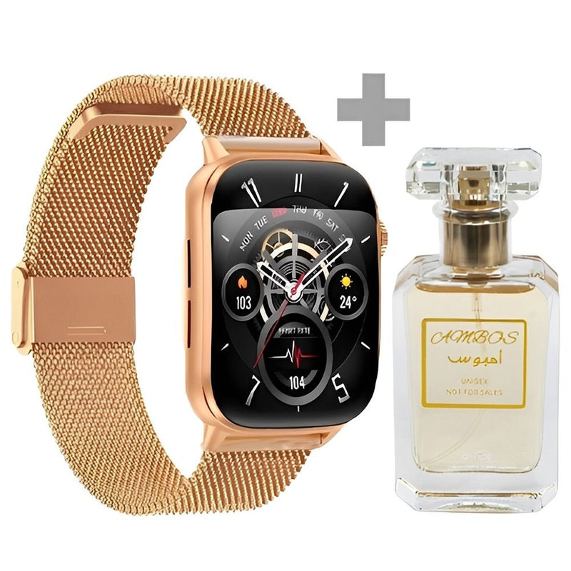 RELOJ SMART G-TIDE S6 PRO GOLD + PERF AMBOS KIT 151545