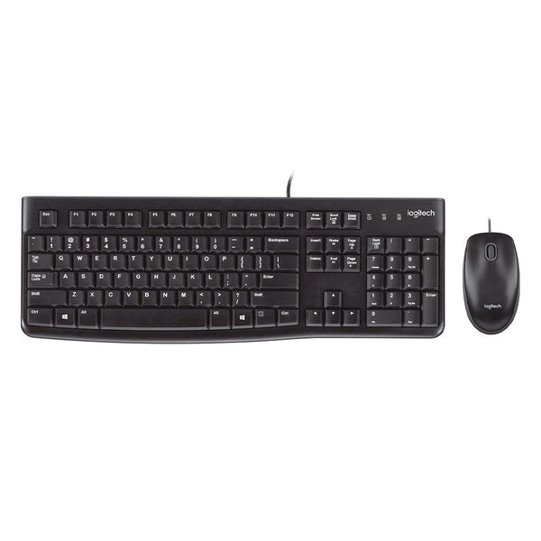 Teclado Logitech MK120 USB Com Mouse