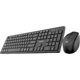 KIT TECLADO+MOUSE WIRELESS XION XI-KBCOMBOW2 BLACK ESPAÑOL