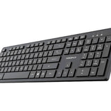 KIT TECLADO+MOUSE WIRELESS XION XI-KBCOMBOW2 BLACK ESPAÑOL