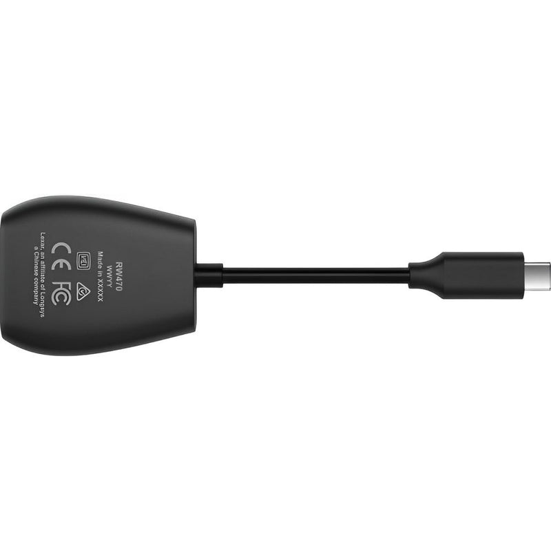LECTOR DE MEMORIA LEXAR RW470 DUAL SLOT SD/MICRO SD TYPE-C (LRW470U-RNHNG) 312MB/S 138580