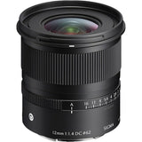 LENTE SIGMA 12MM F/1.4 DC CONTEMPORARY P/ FUJIFILM