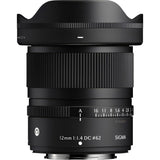 LENTE SIGMA 12MM F/1.4 DC CONTEMPORARY P/ FUJIFILM