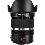 LENTE YONGNUO 12-35 MM F/2.8-4M MFT (PANASONIC - BLACKMAGIC 4K) 139449