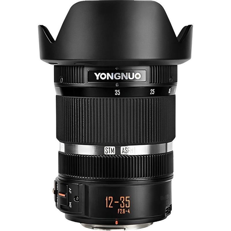 LENTE YONGNUO 12-35 MM F/2.8-4M MFT (PANASONIC - BLACKMAGIC 4K) 139449