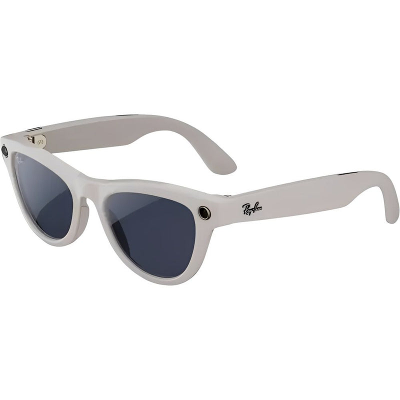 LENTE DE SOL RAY BAN META SKYLER GEN 2 RW4014 SHINY CHALKY GREY TRANSITIONS SAPPHIRE